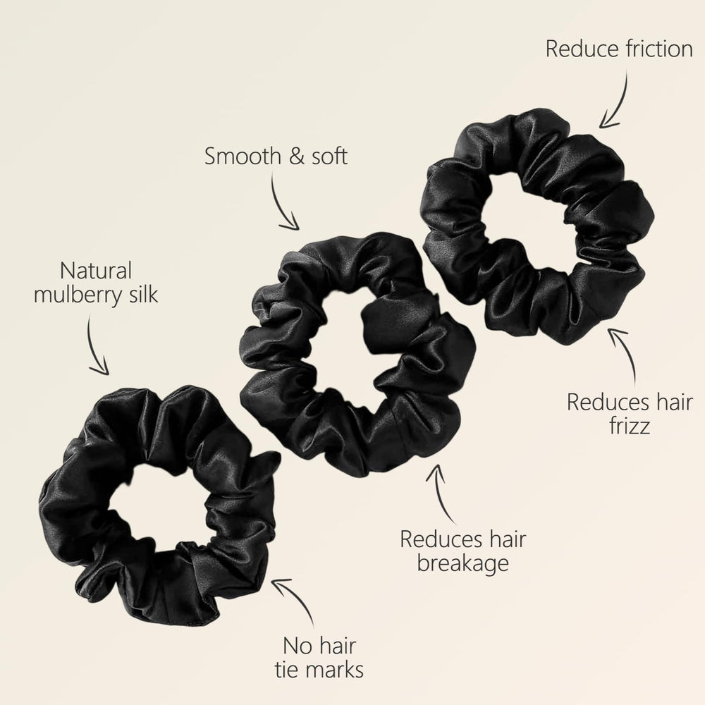 ZIMASILK silk scrunchie for hair care and moisture retention