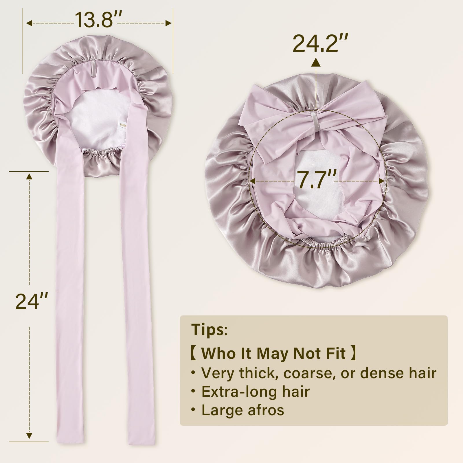 ZIMASILK OEKO-TEX certified hypoallergenic silk bonnet for sensitive skin.
