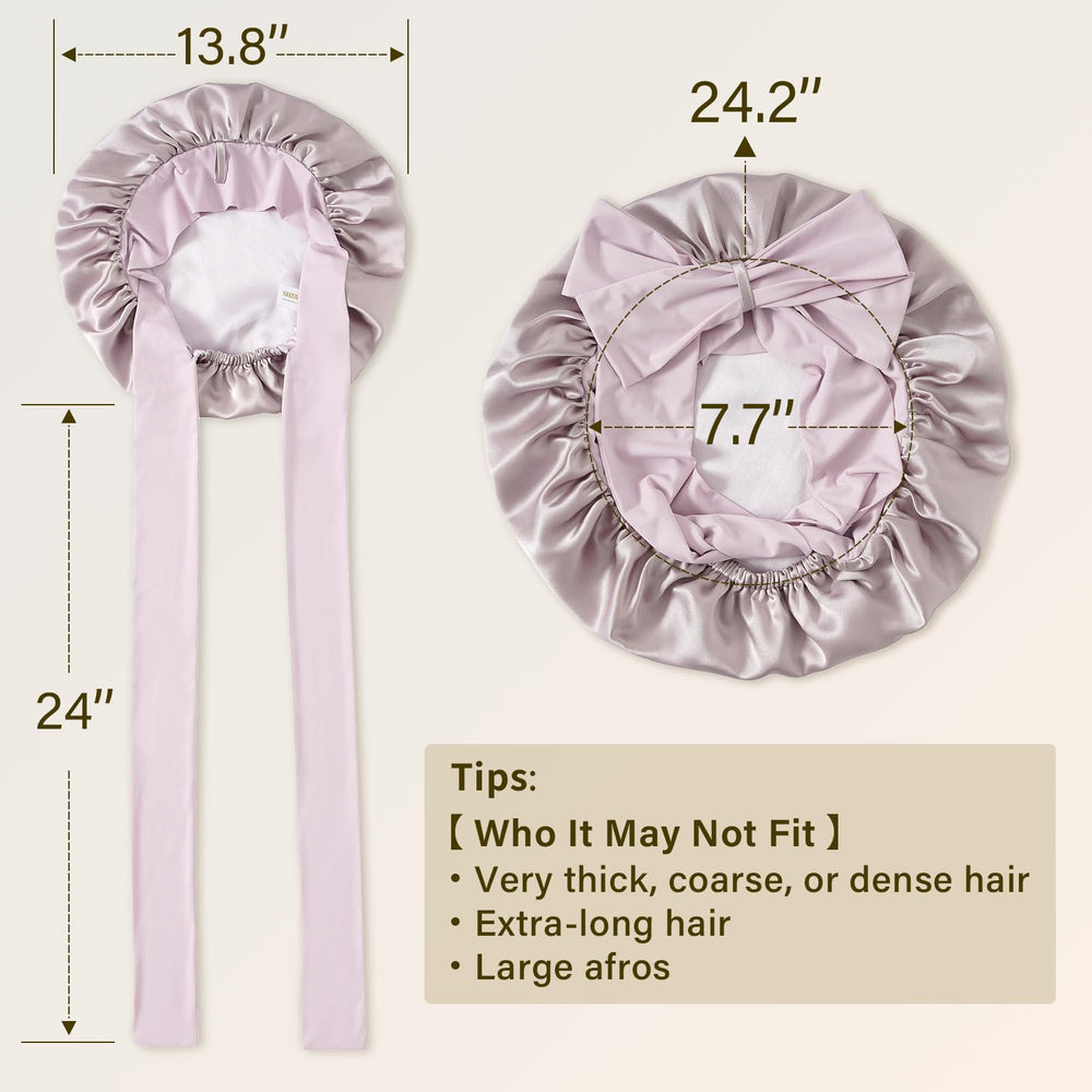 ZIMASILK OEKO-TEX certified hypoallergenic silk bonnet for sensitive skin.