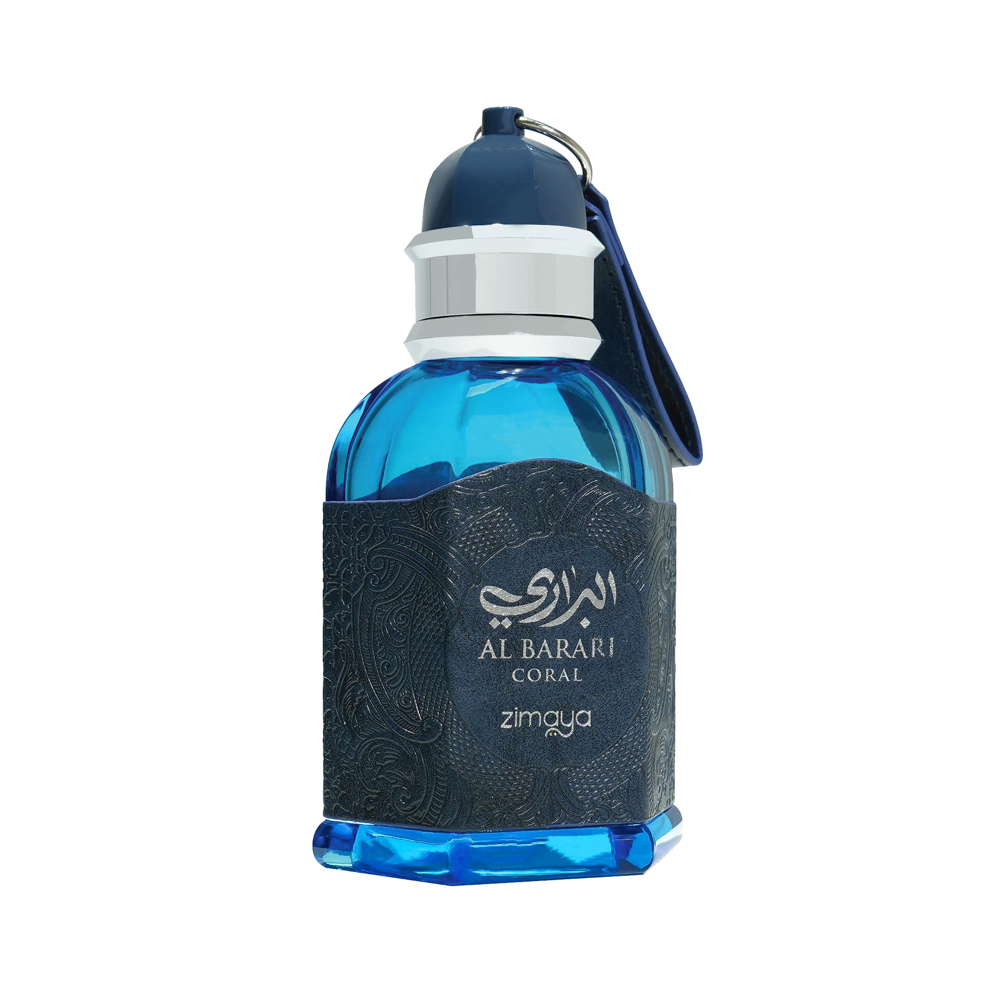 zimaya Al Barari Coral fragrance heart notes display with orange blossom and berries for lasting charm.