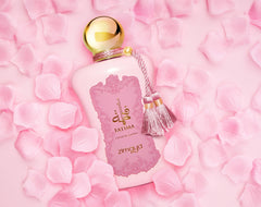 Zimaya Fatima Pink Pour Femme packaging ideal for gifting.