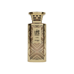 zimaya Modhesh Aura Pour Homme bottle close-up, premium design for evenings