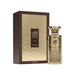 zimaya Modhesh Aura Pour Homme spray action releasing a light mist