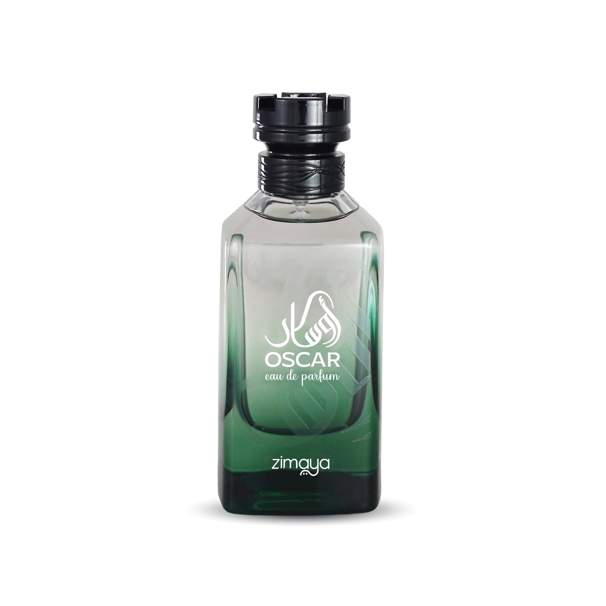 zimaya oscar-for-men bottle front view signals a bold evening fragrance