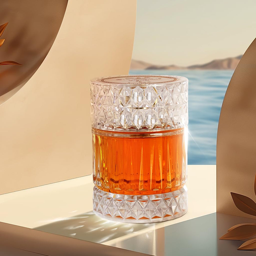 Zimaya Sharaf amber-note closeup highlighting warm, lasting depth.
