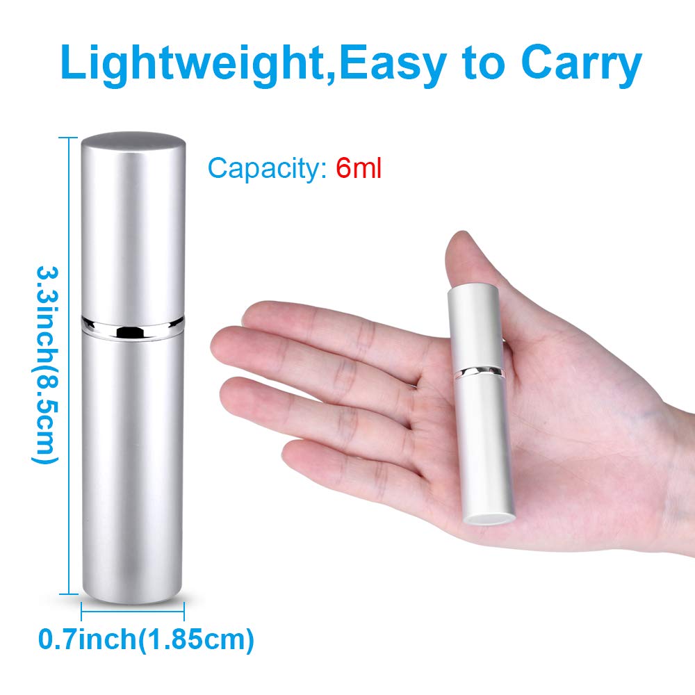 Zingso silver refillable atomizer side view highlights durable aluminum shell and travel-ready design.