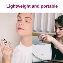 Zingso compact purse-fit display shows easy storage during travel.