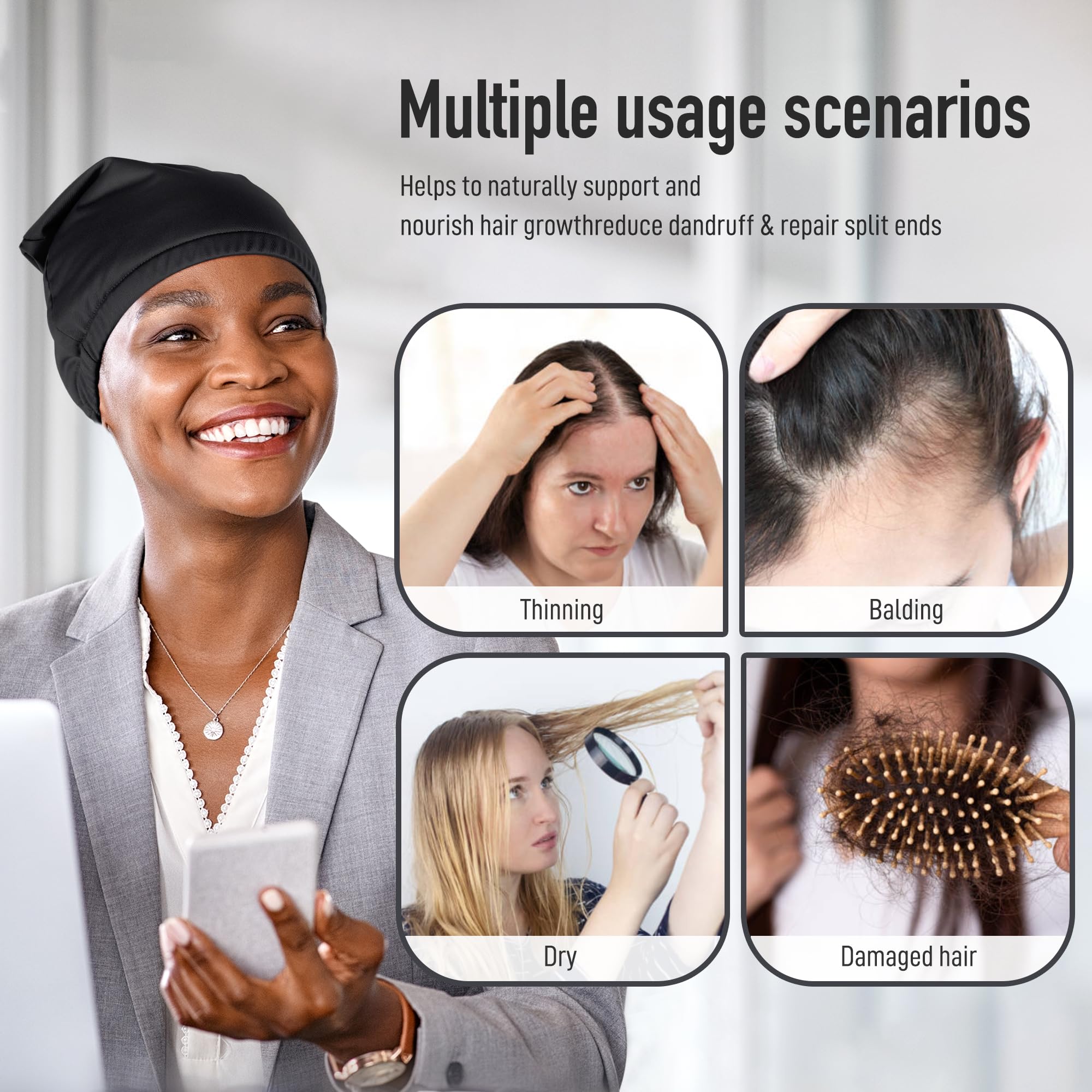 ZINGTERRA cotton inner detail for comfortable hair contact