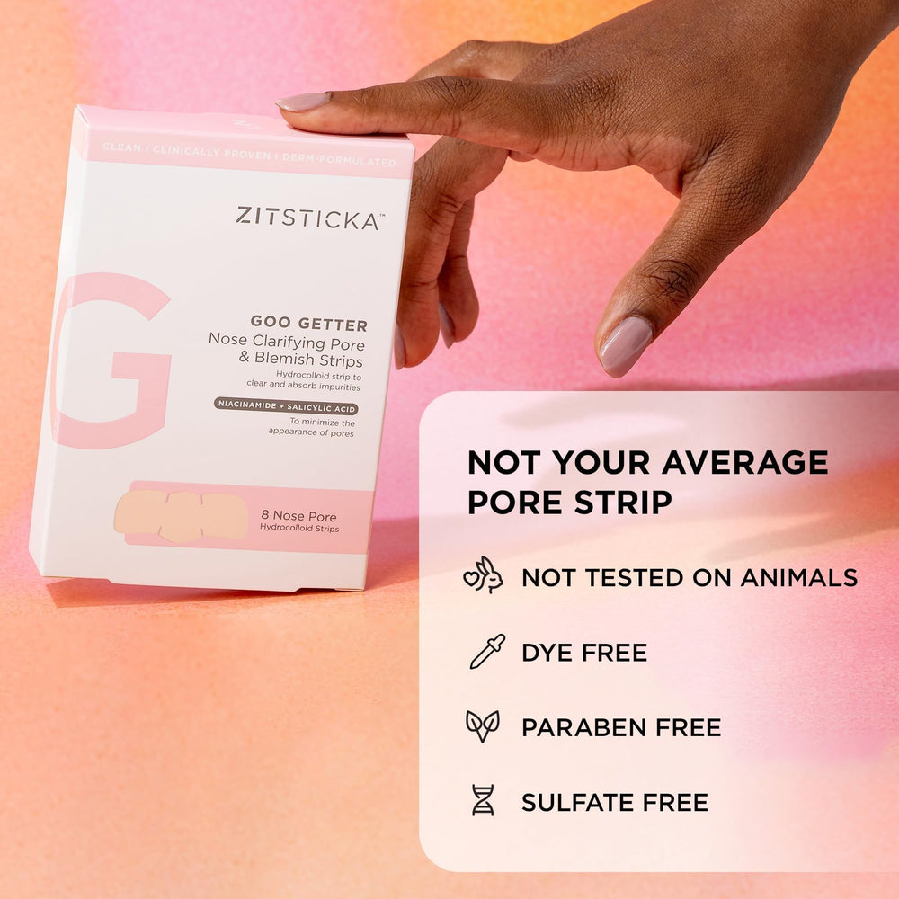 ZitSticka Goo Getter accelerated-skin-renewal closeup suggests faster recovery of pimples