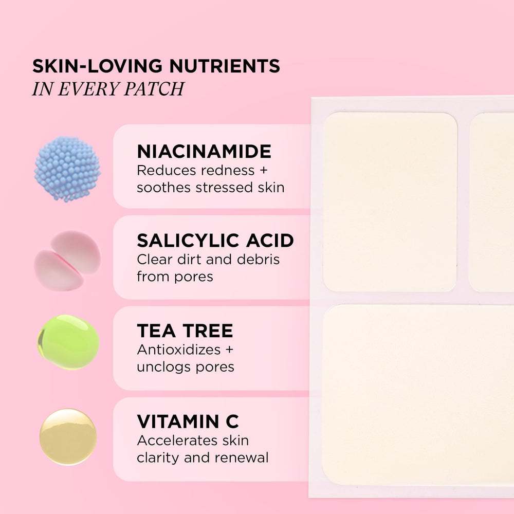 ZitSticka Goo Getter hydrocolloid dressing showing waterproof moisture control on skin.