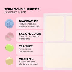 ZitSticka Goo Getter hydrocolloid dressing showing waterproof moisture control on skin.