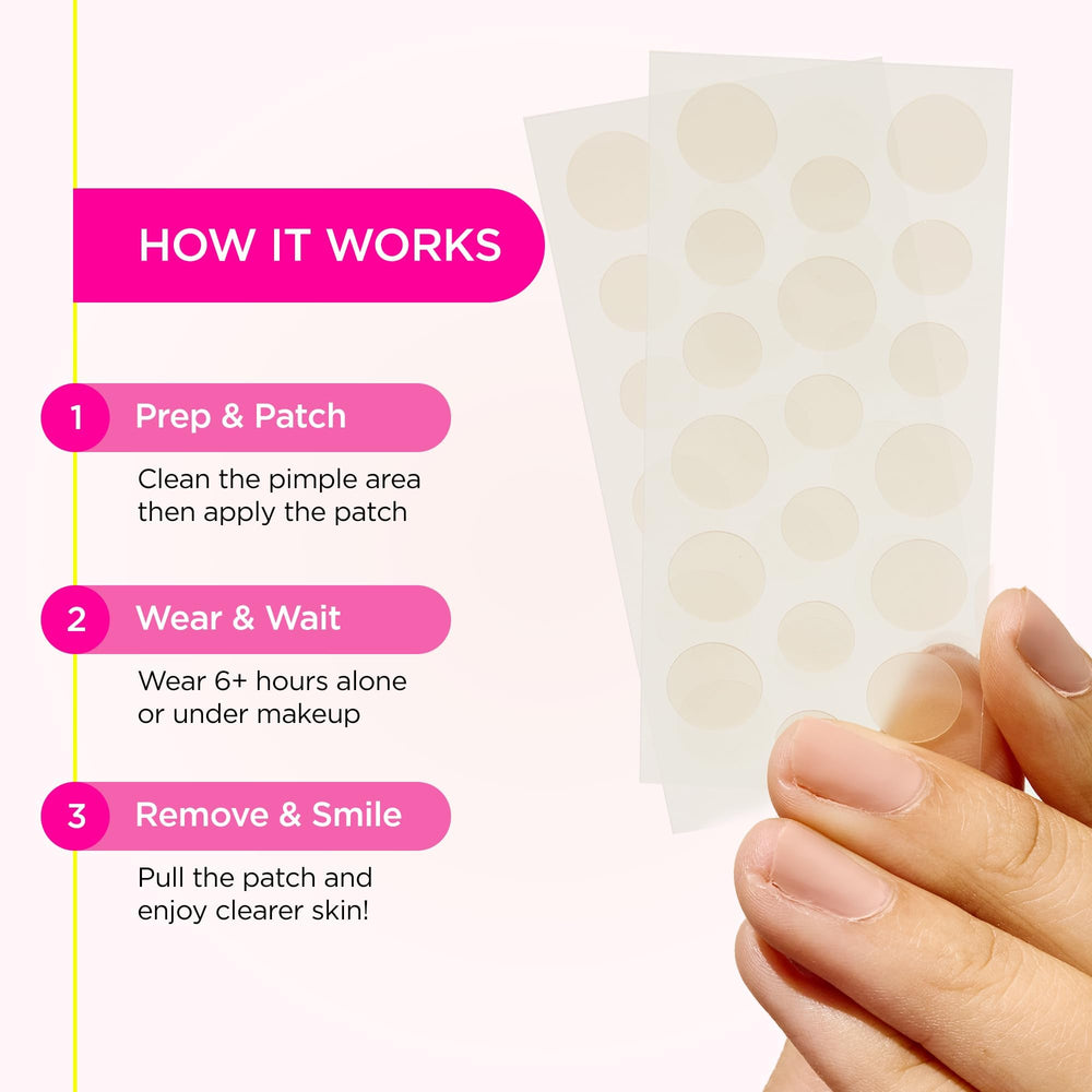 ZitSticka GOO GETTER niacinamide patch detail for blemish flattening
