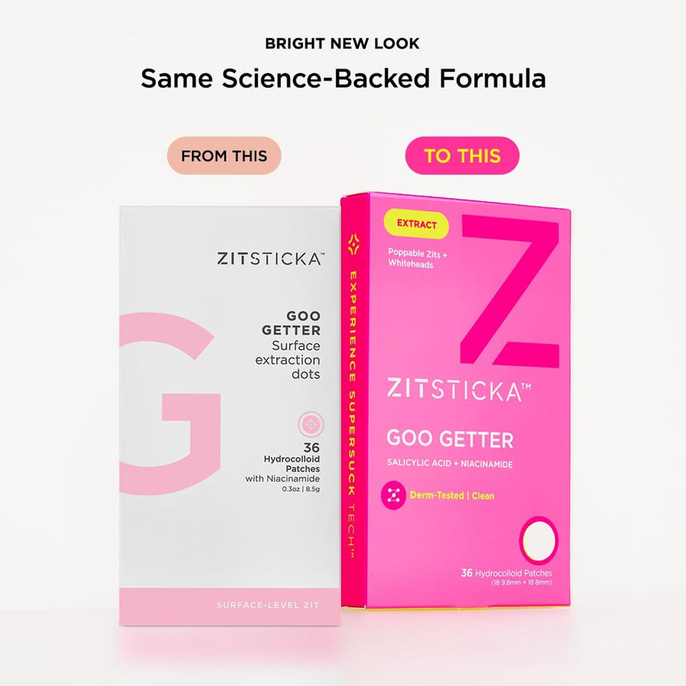 ZitSticka GOO GETTER waterproof patch stays in place during activities