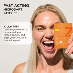 ZitSticka Killa mini patch pack resealable pouch, convenient for on-the-go pimple care