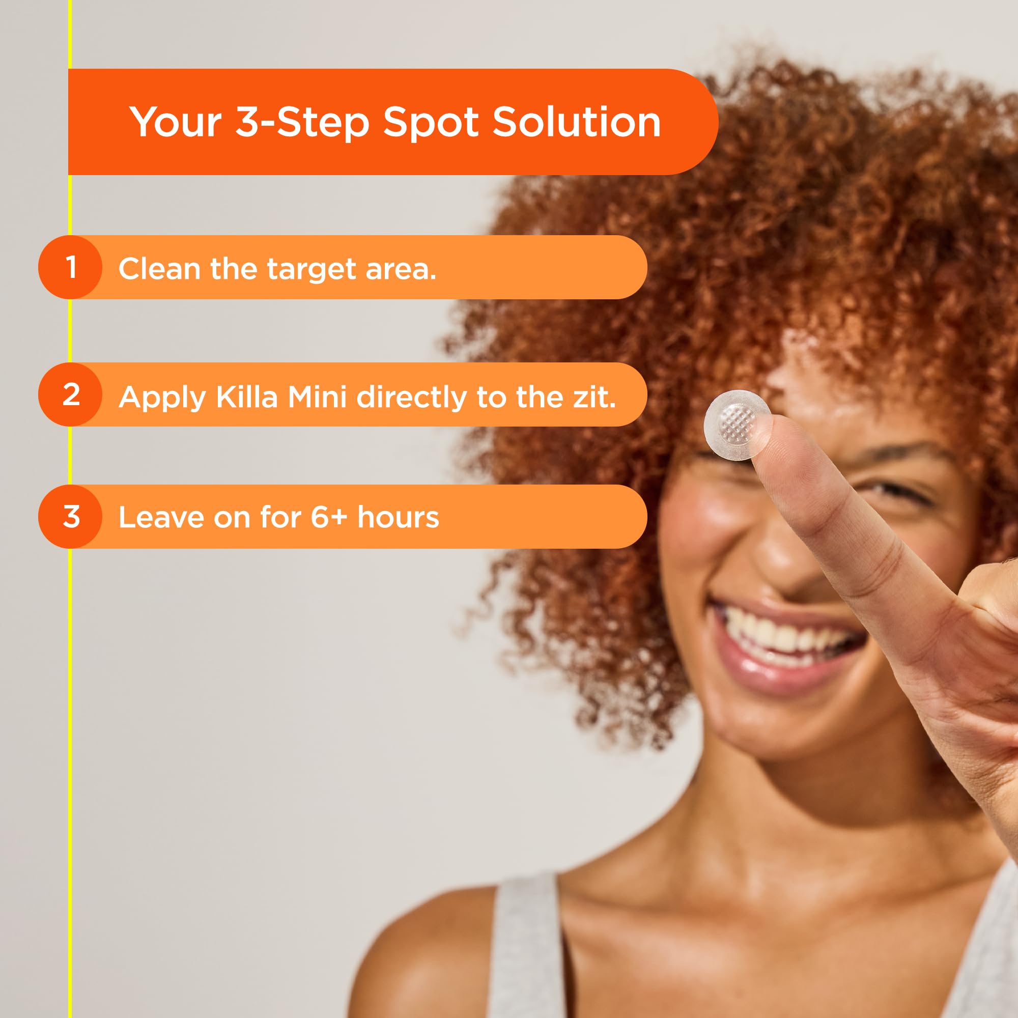 ZitSticka Killa patch shows redness fading as microdarts dissolve in skin