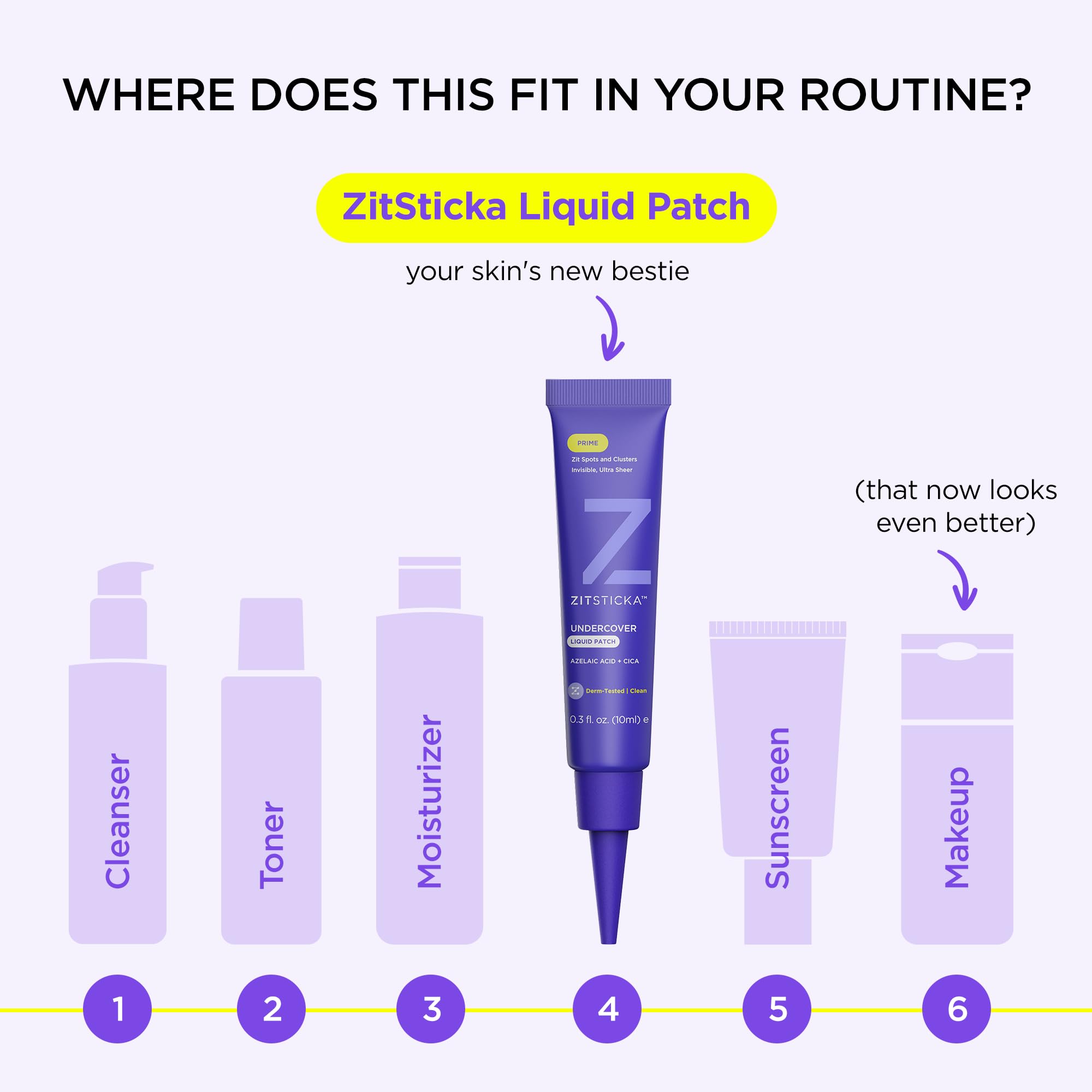 ZitSticka Liquid Pimple Patch vegan cruelty-free—gentle formula for sensitive skin