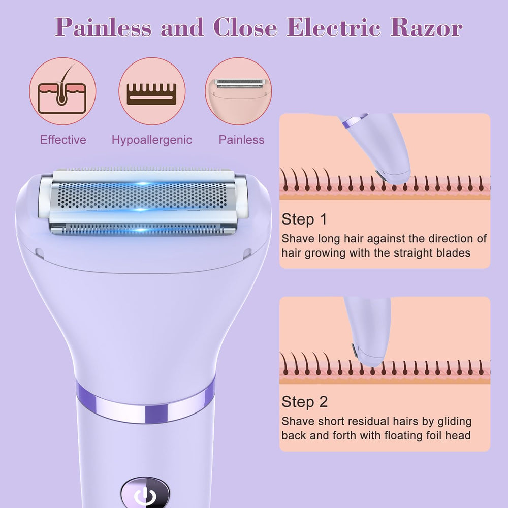 Zivelier detachable heads with easy rinse under running water