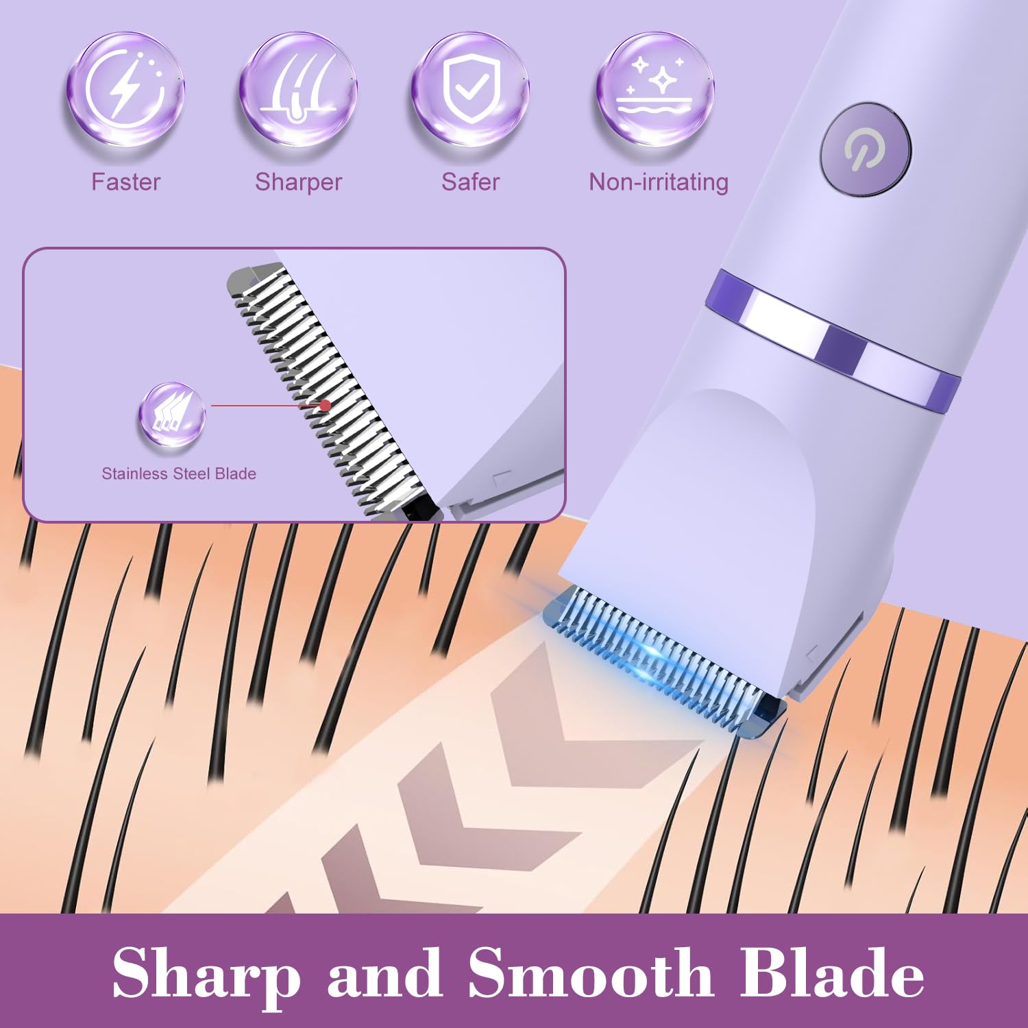 Zivelier IPX7 waterproof design for wet and dry grooming