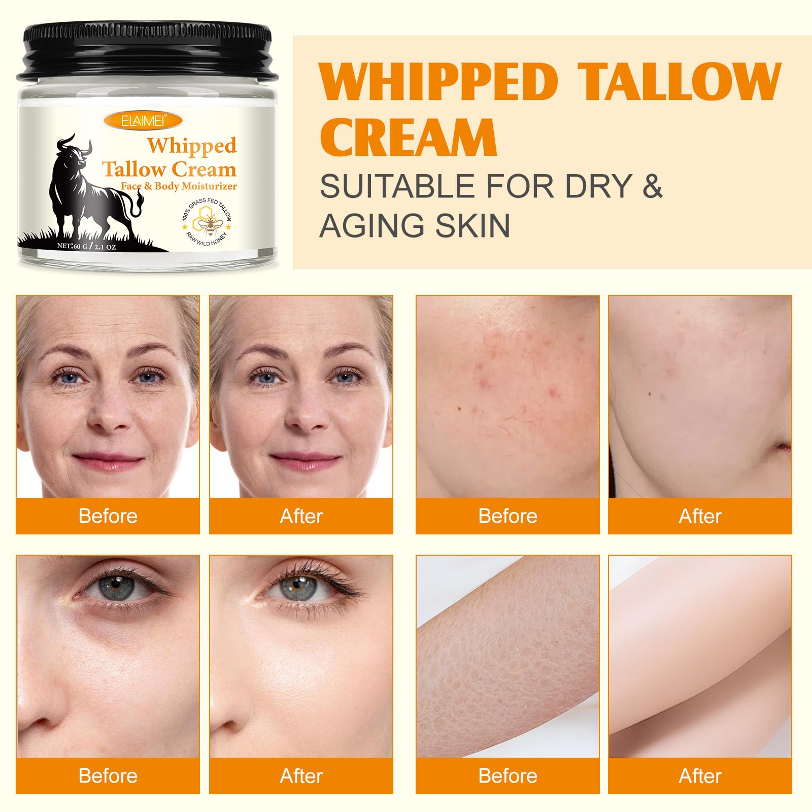 ZIXAOK whipped balm texture close-up supports luxurious, non-greasy moisture for skin.
