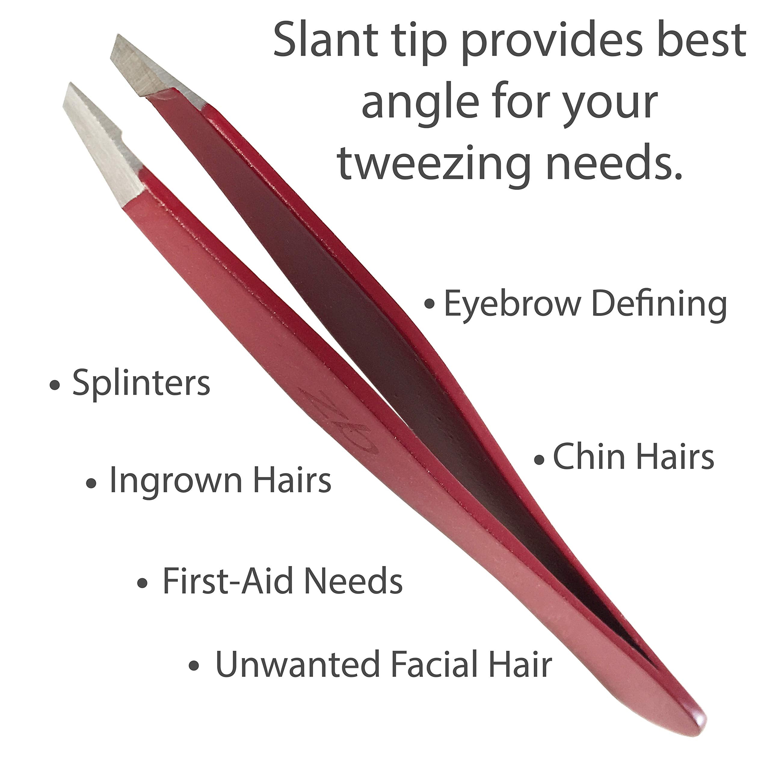 Zizzili Basics protective pouch keeps tweezers clean and travel-ready.