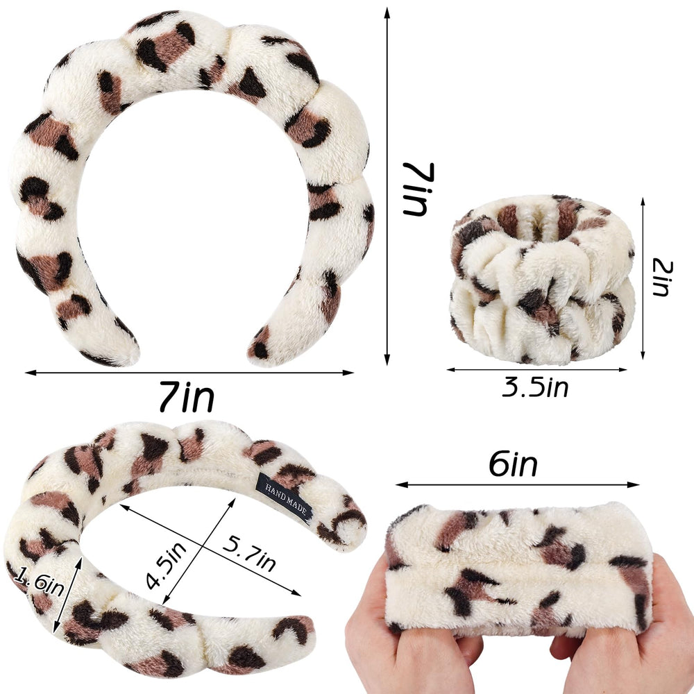 Zkptops bow-tie hairband design close-up for cute, secure styling during makeup