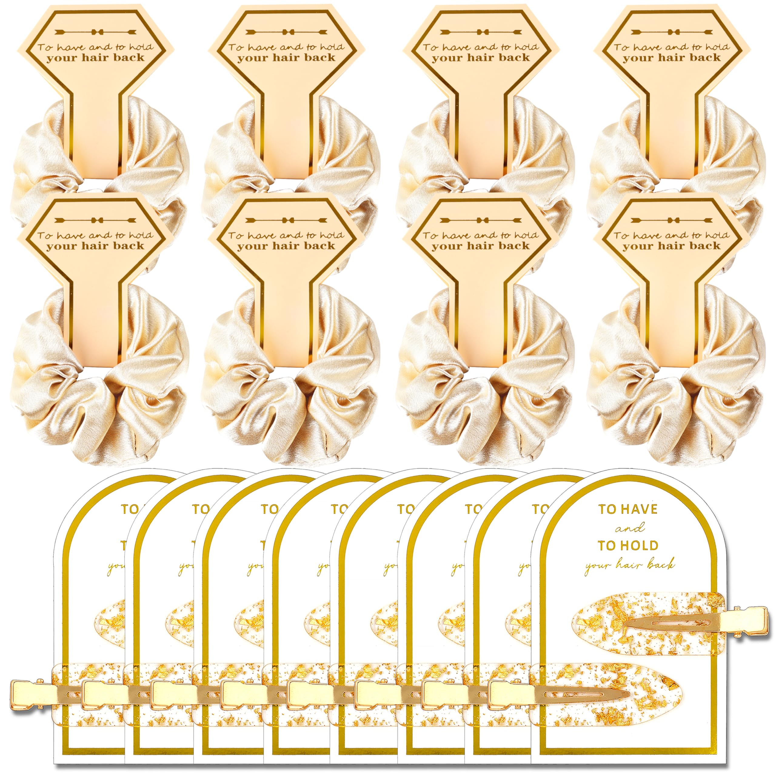 Zkptops bridesmaid gold glitter hair clip closeup with non-slip grip
