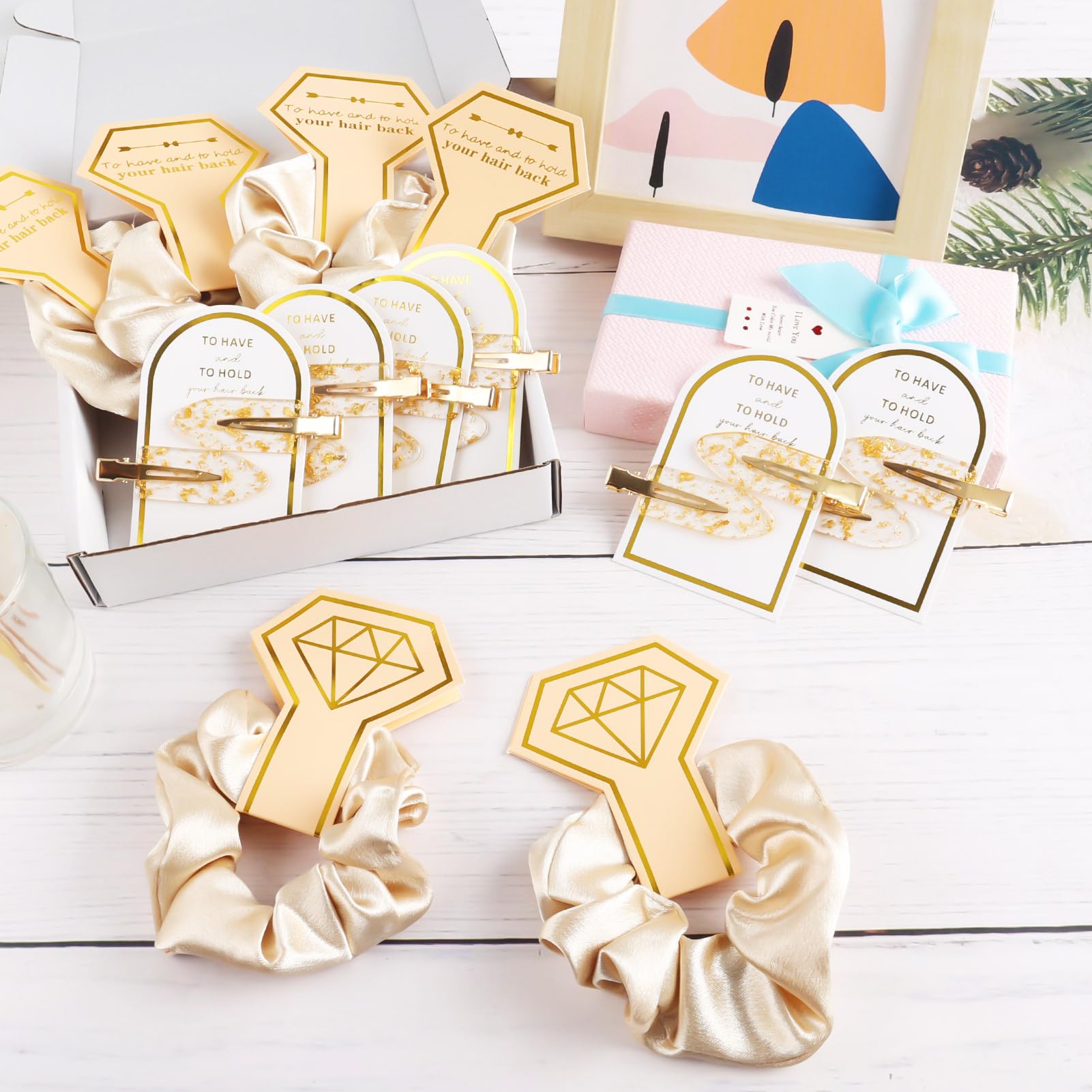 Zkptops wedding party accessories pack used for coordinating looks