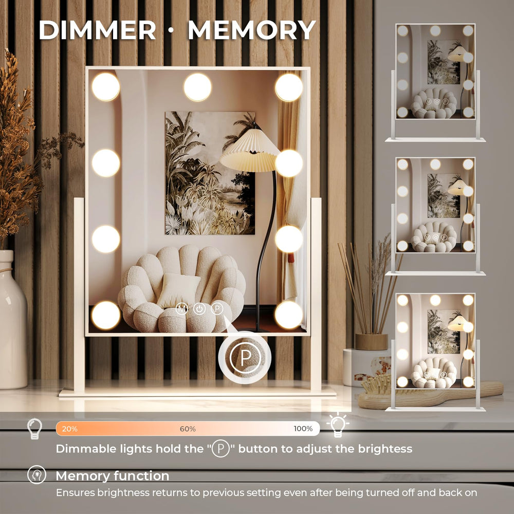 ZL ZELing vanity mirror touch sensor controls brightness and memory.