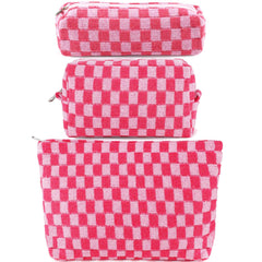 ZLFSRQ large-capacity makeup bag with roomy compartments for cosmetics and skincare.