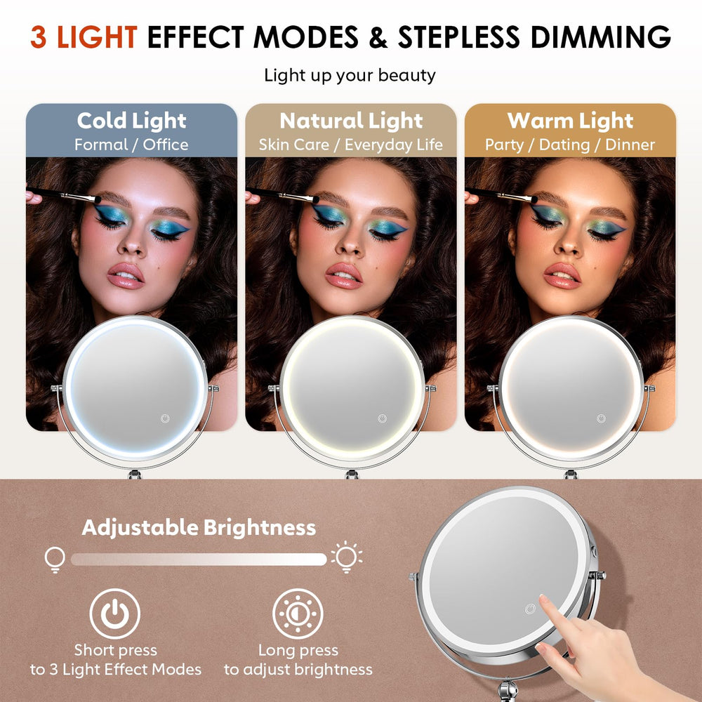 ZLOKLA dimmable touch control enables quick brightness adjustments during routines