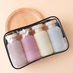 ZLSSETEC refillable 3.4oz travel bottle interior is stain-resistant and easy to clean.