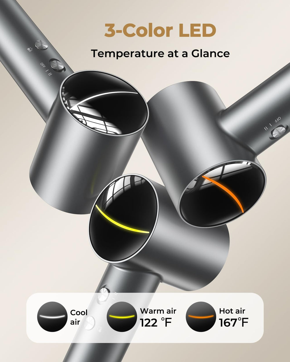 ZMZW lightweight design makes it easy to handle during styling.