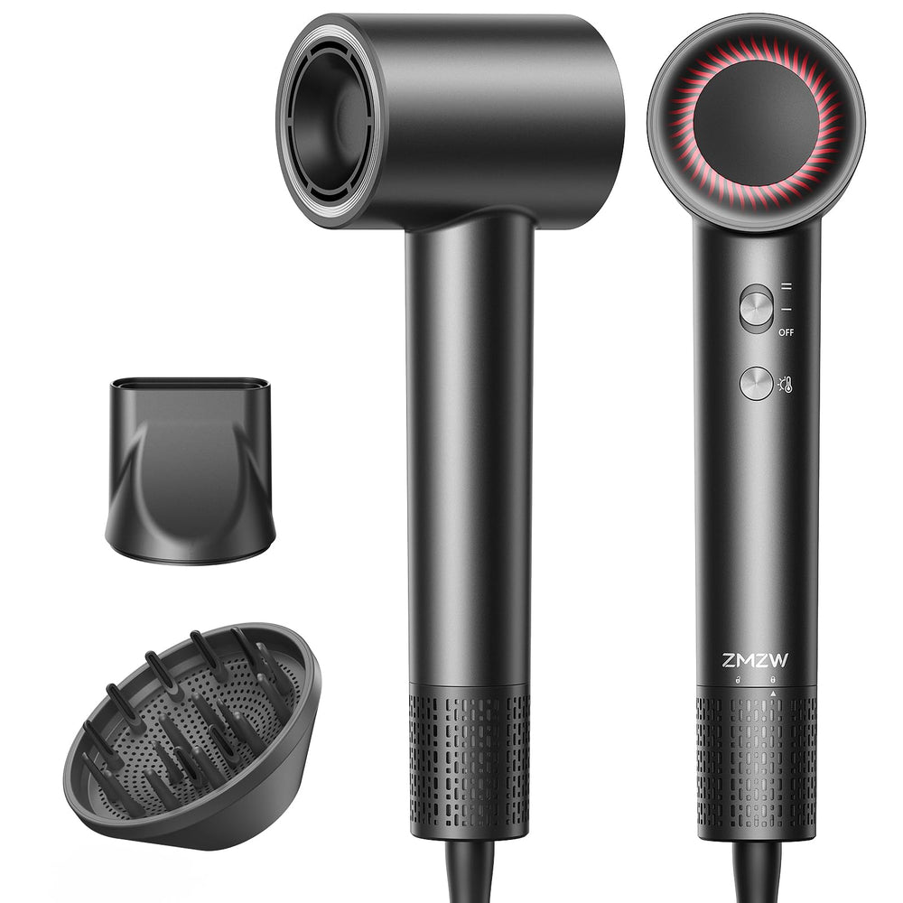 ZMZW high-speed hair dryer with 160000 RPM motor for fast, efficient morning styling