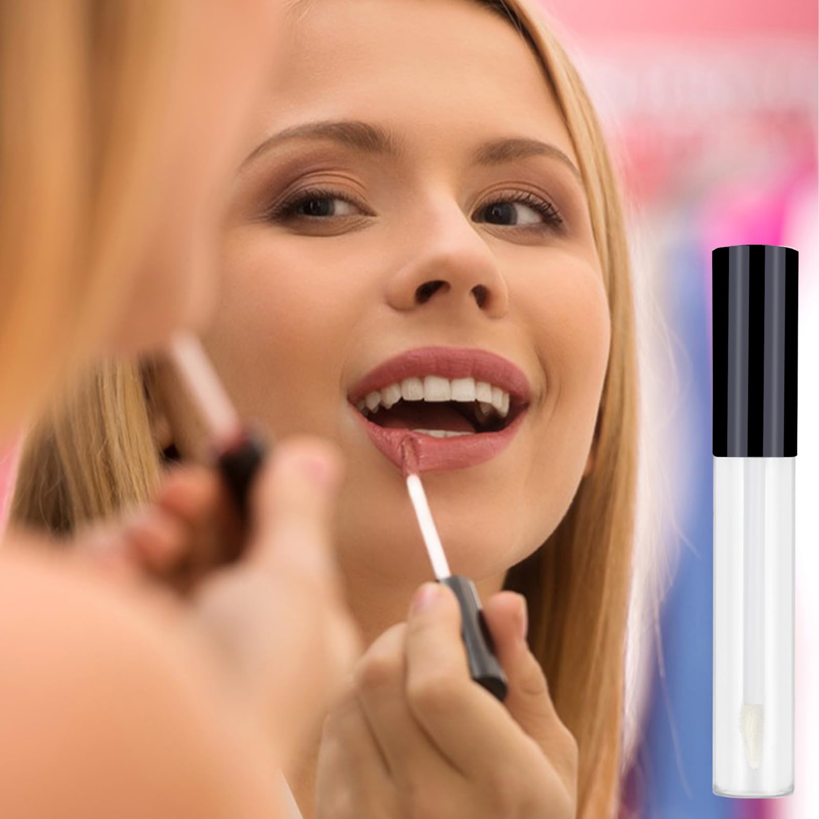 ZNBSIXP BPA-free plastic tubes for safe storage of beauty liquids