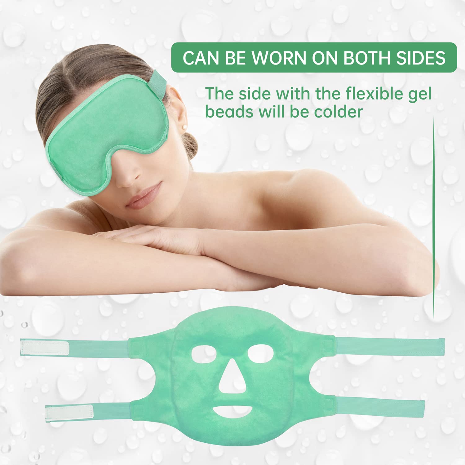 ZNÖCUETÖD dual-temperature design enables hot or cold therapy.