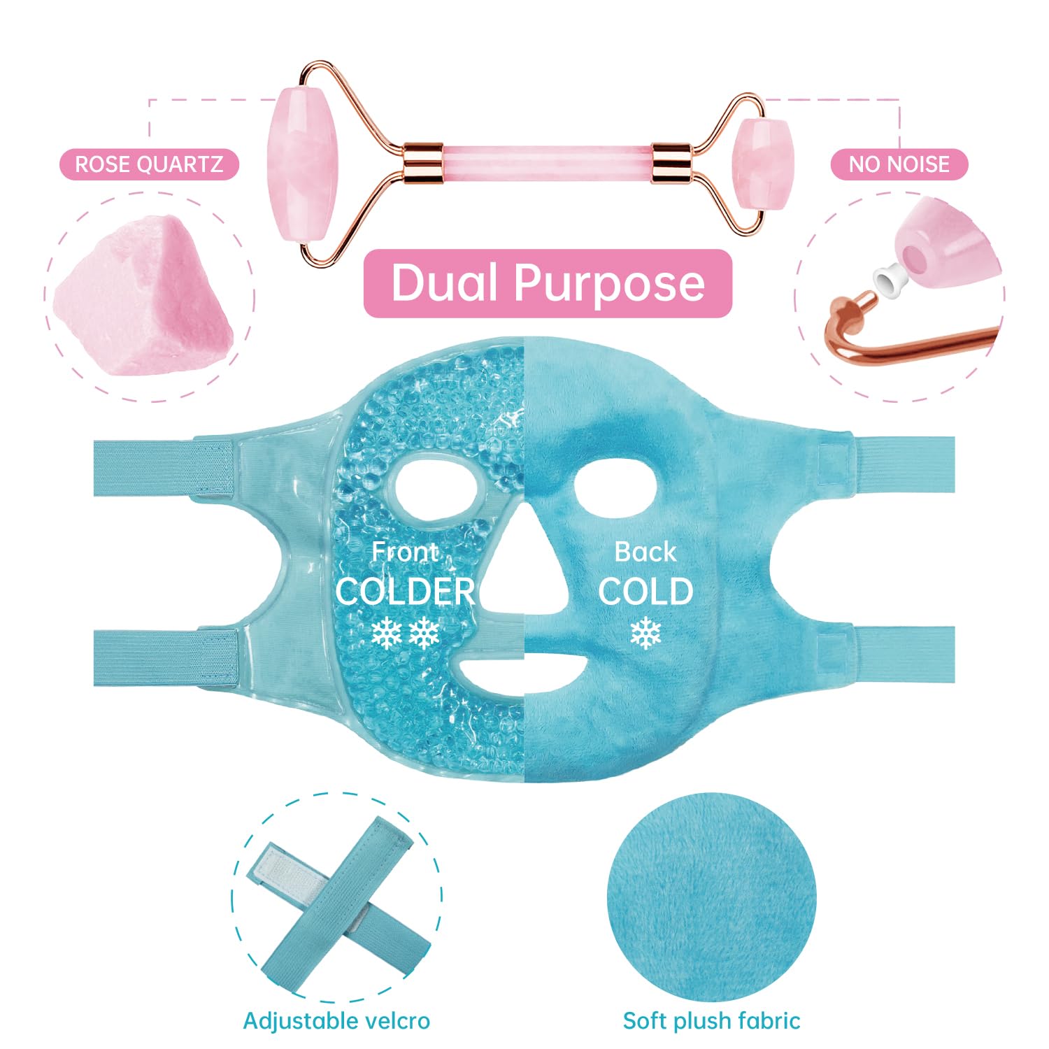 ZNÖCUETÖD uso portátil: cuidado facial durante viajes.