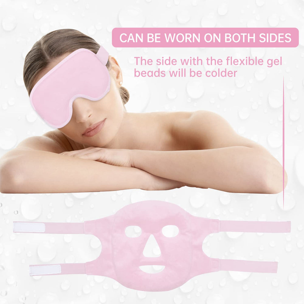 ZNÖCUETÖD reversible double-side design masks provide dual temperatures