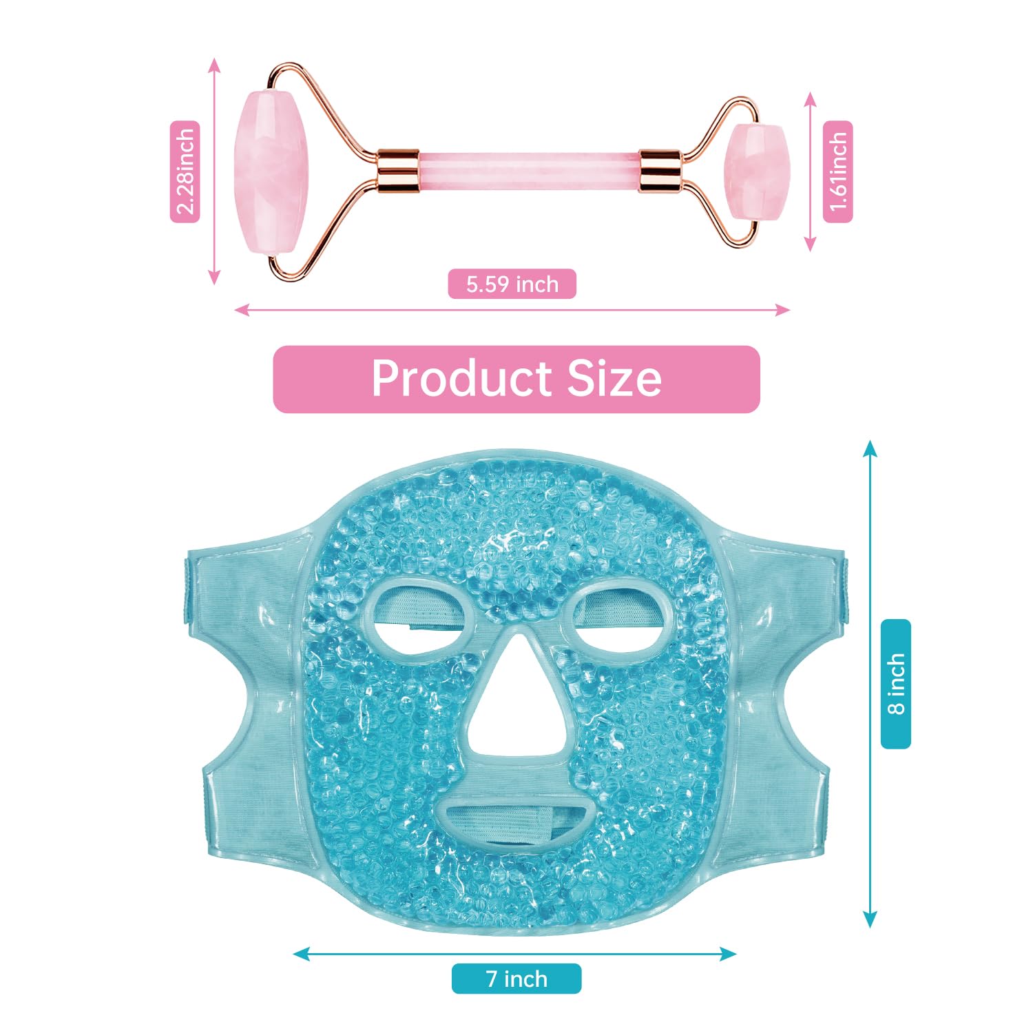 ZNÖCUETÖD travel kit skincare tools for on-the-go spa