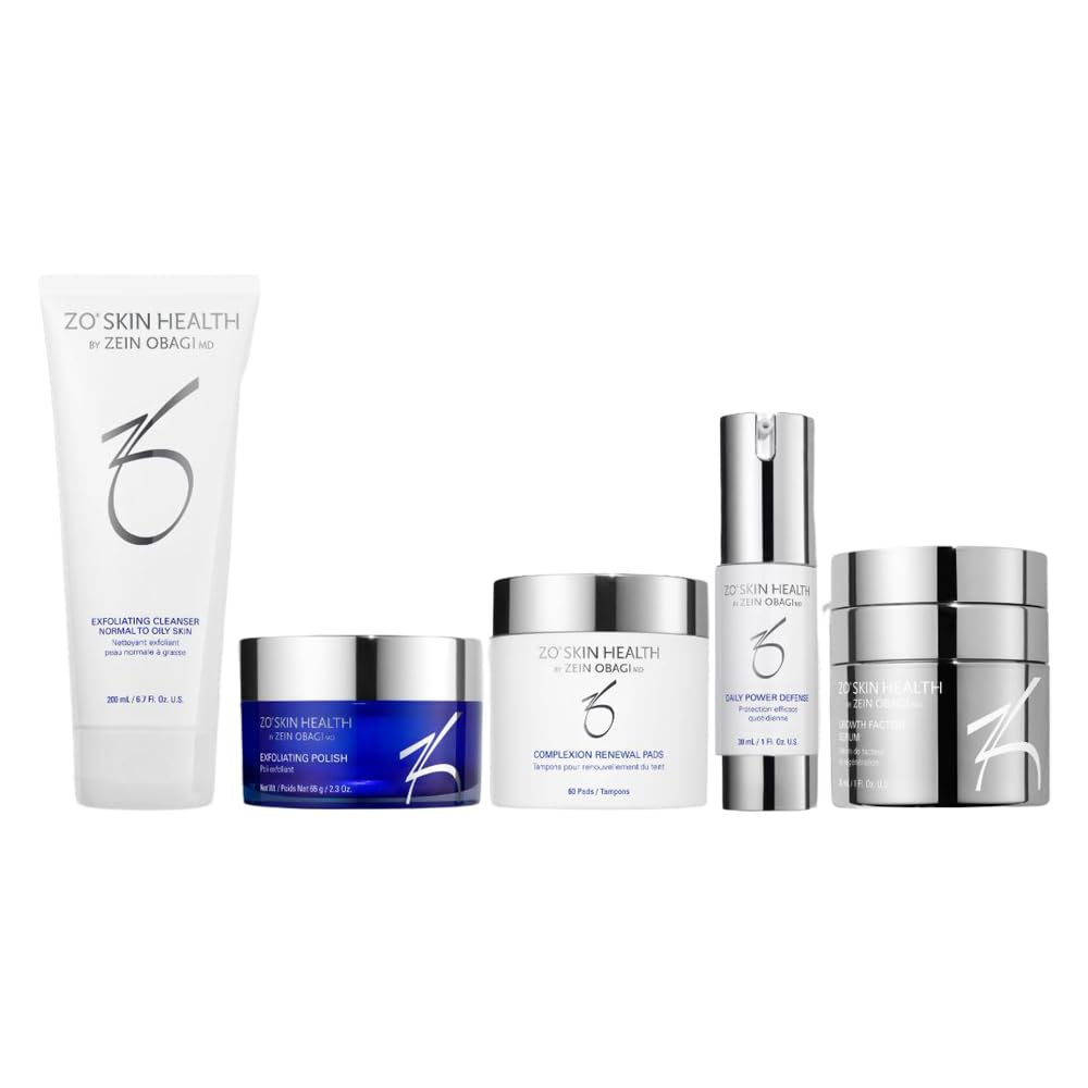 ZO Skin Health Anti-Aging Program kit offers a complete routine for smoother skin and even tone.