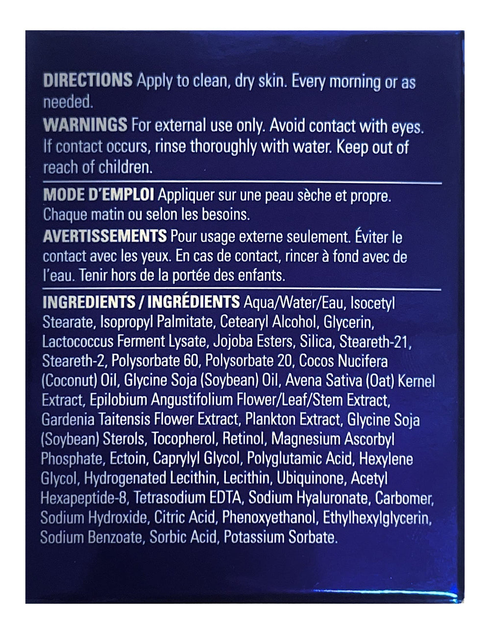 Zo Skin Health Daily Renewal Creme application on hand suggests easy routine layering.