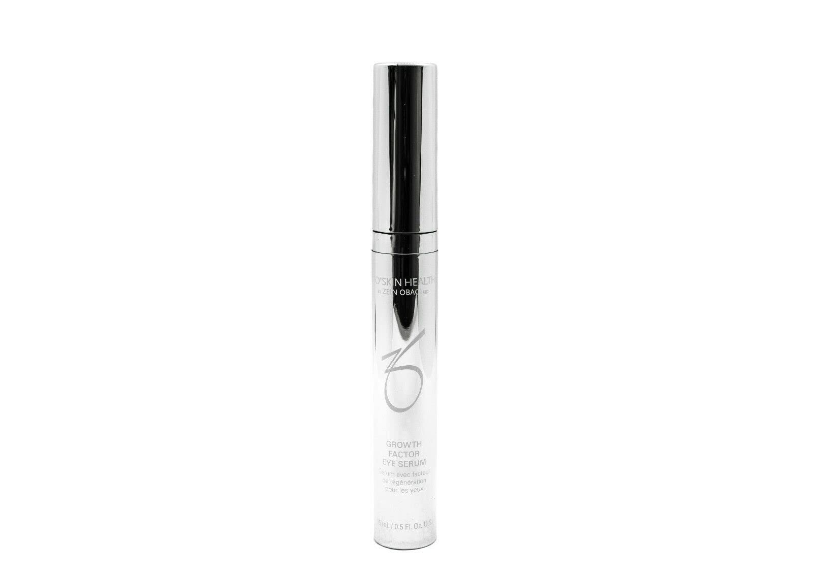 ZO Skin Health Growth Factor Eye Serum cooling applicator emphasizes revitalized eyes