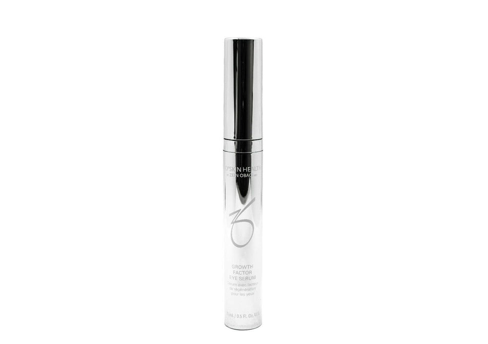 ZO Skin Health Growth Factor Eye Serum cooling applicator emphasizes revitalized eyes