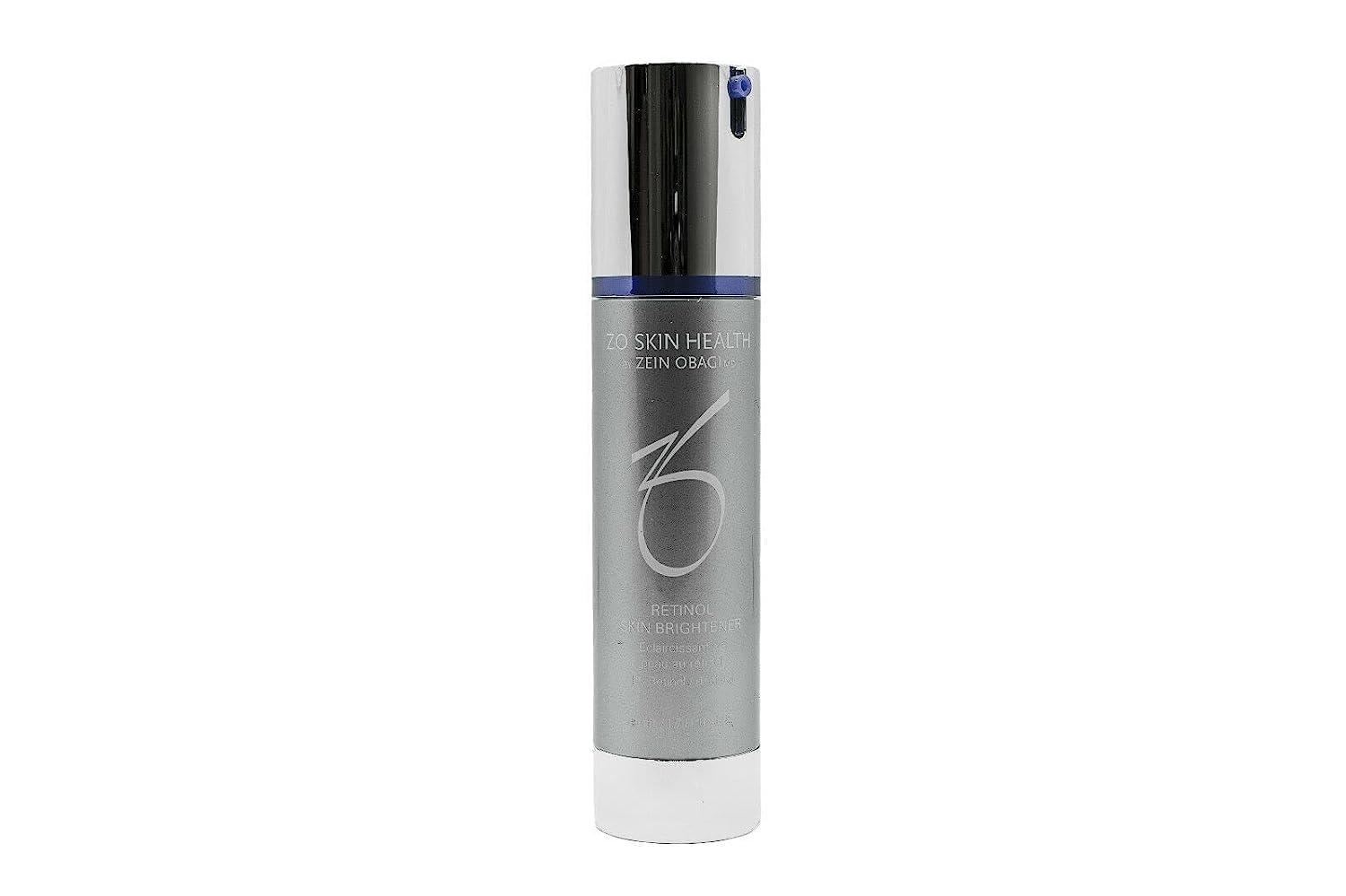 ZO Skin Health Retinol Skin Brightener 1% application shot demonstrates nightly use