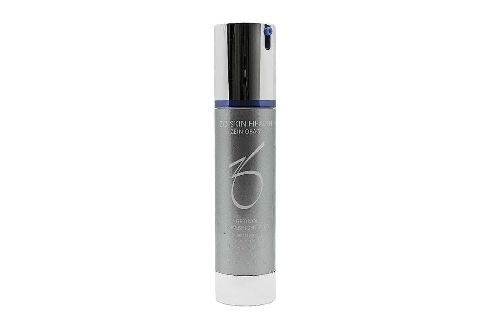 ZO Skin Health Retinol Skin Brightener 1% application shot demonstrates nightly use