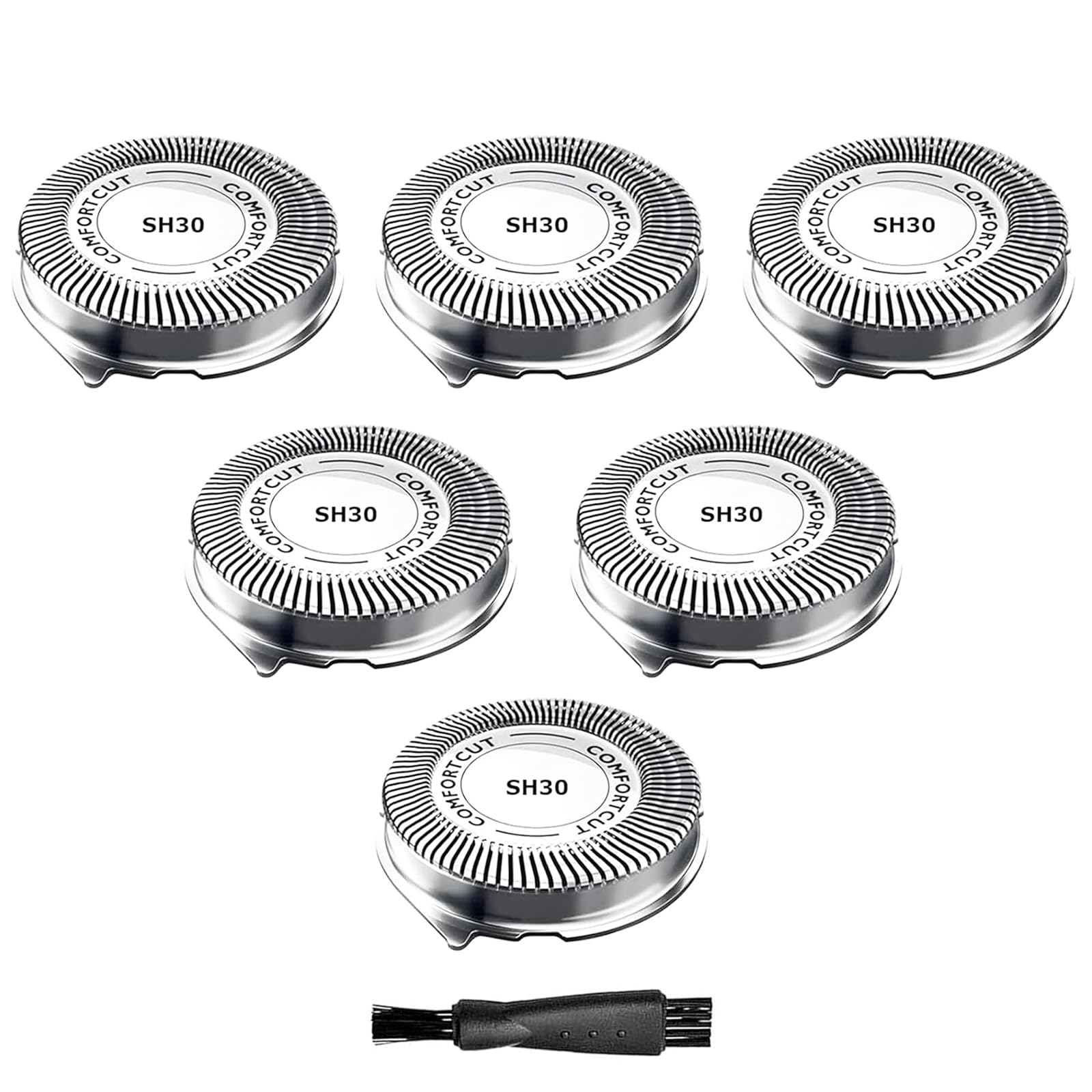 Zoasod SH30 heads compatible with Philips Norelco 3000 series for easy maintenance.