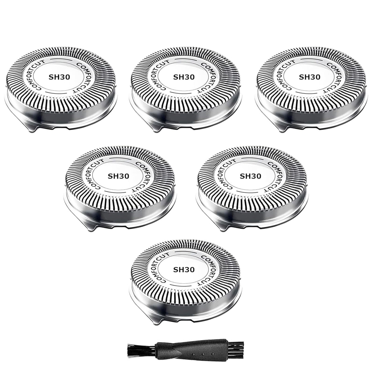 Zoasod SH30 heads compatible with Philips Norelco 3000 series for easy maintenance.