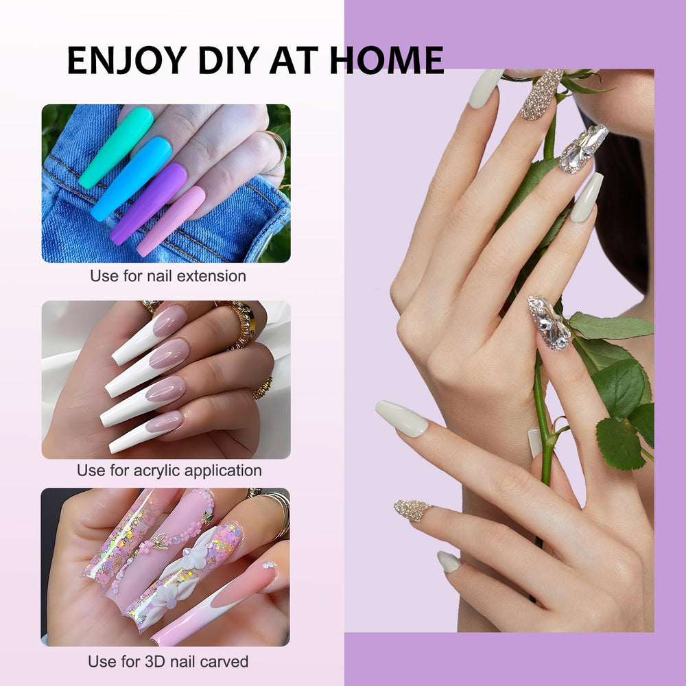 ZoCCee ergonomic weighted-handle design reduces fatigue during delicate nail art.