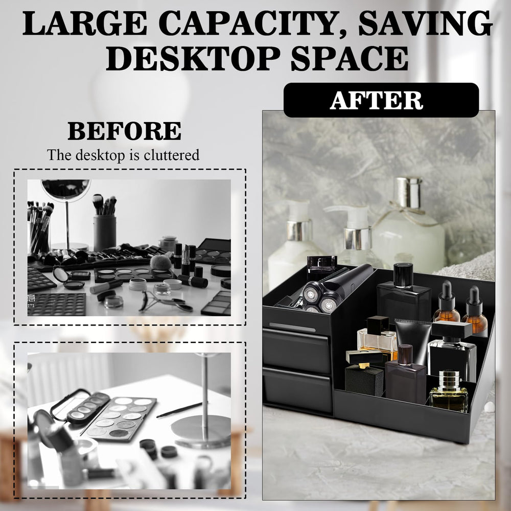 ZOCONE dresser display area keeps your fragrance collection visually accessible.