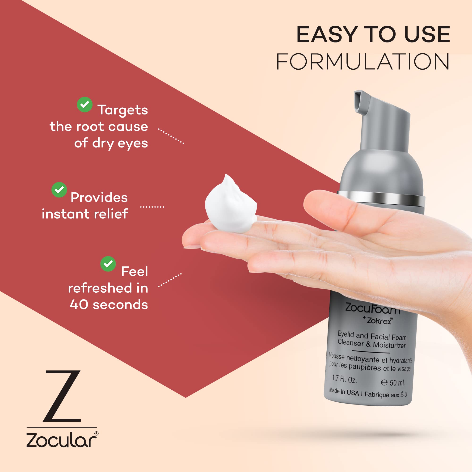Packaging demonstrates compact, travel-friendly design for on-the-go eyelid care.
