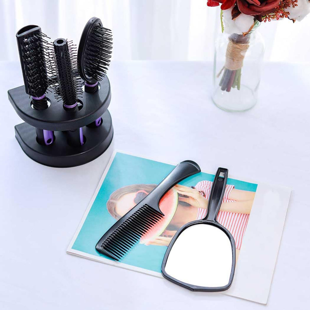 Zoestar massage comb head massage option for scalp relaxation during styling